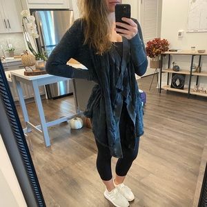 Silence + Noise Ash Asymmetrical Cardigan